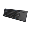 Teclado Sem Fio C3Tech Touchpad Smart Tv Preto - WT200Bk