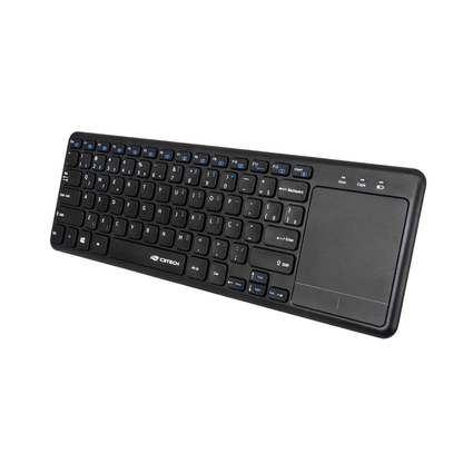 Teclado Sem Fio C3Tech Touchpad Smart Tv Preto - WT200Bk