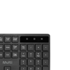 Teclado Sem Fio Wireless Multi C/ Teclas Multimídia 2.4 GHz Preto - TC611