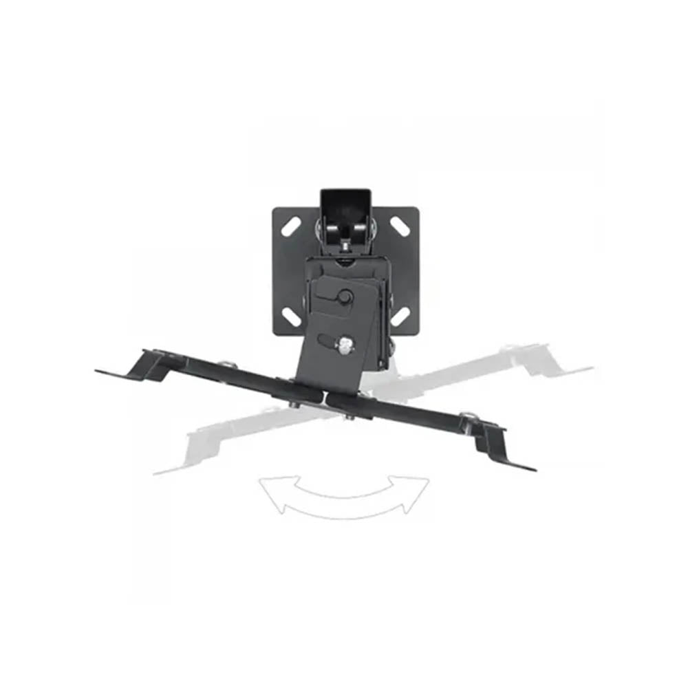 Suporte de Teto Para Projetor Oberon C/ Rotação 180º Preto - OR-SP102