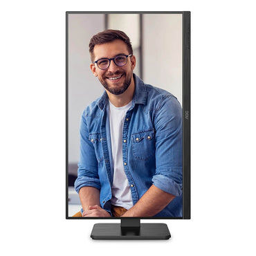 Monitor Corporativo Led 27 Pols Aoc 27P2Q Hdmi Vga Dvi - Ajuste De Altura E Rotação