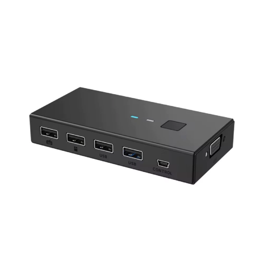 Switch Kvm Vga 4 Portas Knup 60Hz - KP-AD160