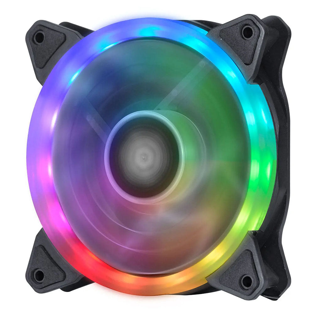 Cooler Fan para Gabinete Vinik Rainbow 120X120mm - VRINGRGB