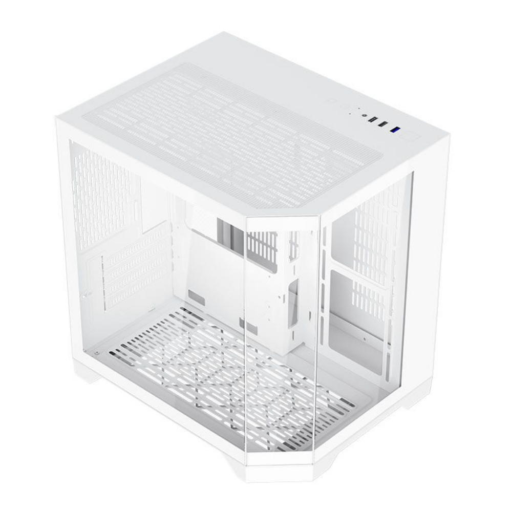 Gabinete Gamer Darkflash M-Atx FT350 Branco Com Lateral e Frente em Vidro Temperado - FT350 WHITE