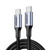 Cabo de Dados Usb Tipo C UGreen 5A 1.5Mts Cinza - US316