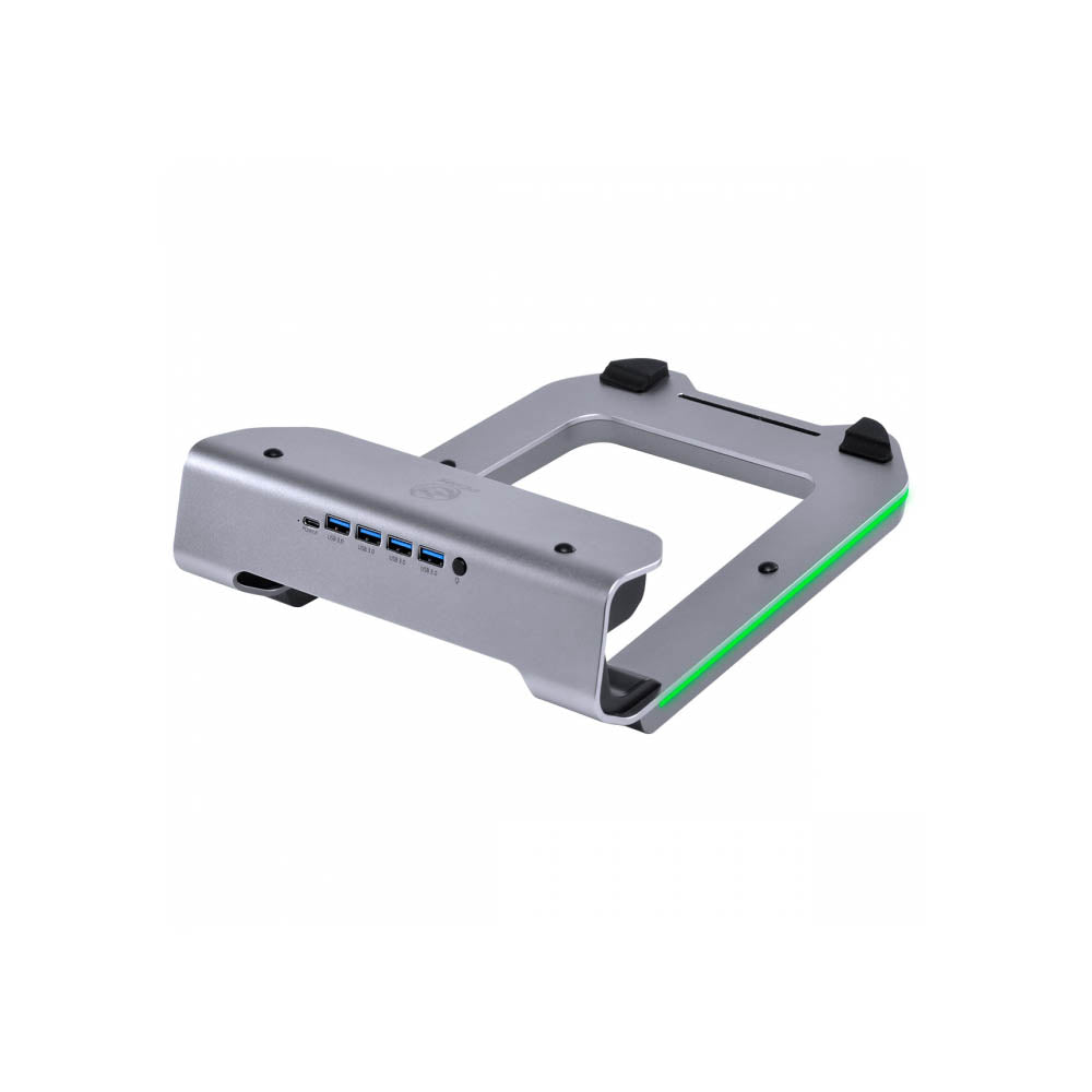 Suporte Para Notebook Gamer PCYes Podium Ate 17,3 Pols RGB C/ Hub  - PASNR01