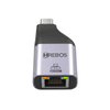 Mini Adaptador Usb Tipo C 3.1 Para Rj45 10/100/1000 (Placa De Rede Usb) Ethernet Gigabit  Hebros AD-278
