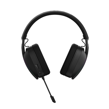Headset Gamer PCYes Nowy Black Vulcan Usb Surround Rgb C/ Mic Destacável Preto - HGNW40BV