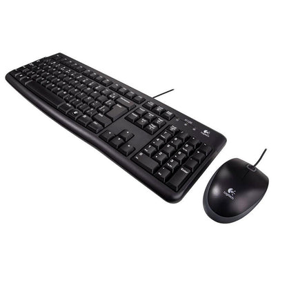 Kit Teclado E Mouse Com Fio Logitech Mk120 - 920-004429