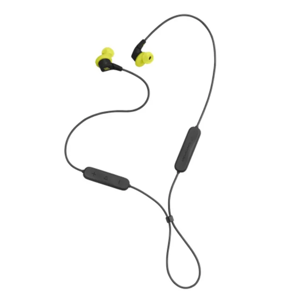 Fone De Ouvido Bluetooth JBL Intra Auricular Endurance Run 3 Branco / Verde - JBLENDURRUN3BTWH