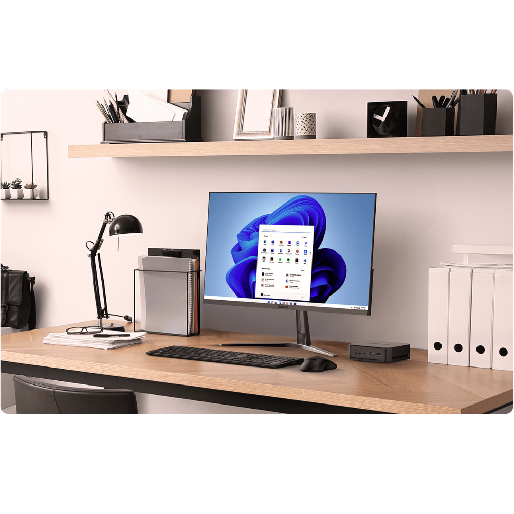 Mini Computador PcYes b300 Intel I3-1215U 3.3Ghz 8gb Ssd 256gb Nvme Wi-fi Bluetooth Windows 11 Pro - 294050