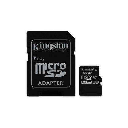 Cartão De Memória 32gb Micro Sd Card Kingston Cl10 - SDCS2/32GB