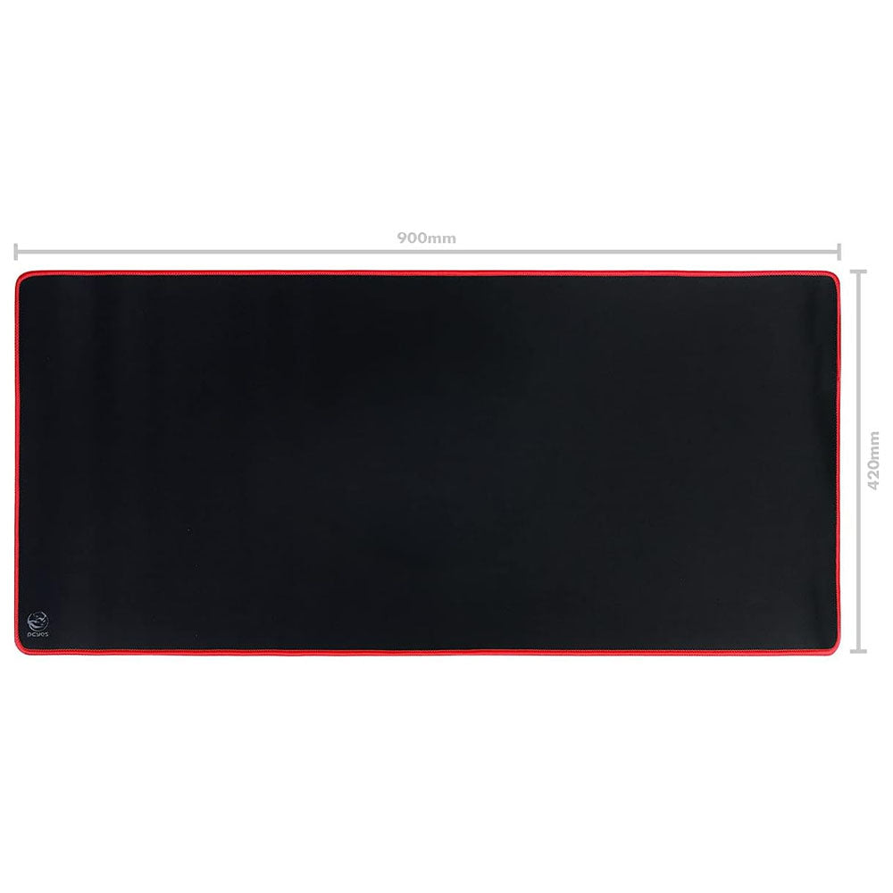 Mousepad Gamer PCYes Red Extended Estilo Speed 900X420MM - PMC90X42R