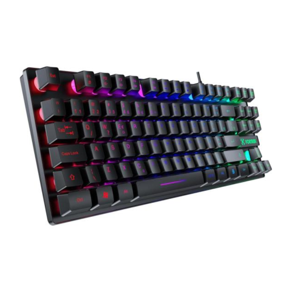 Teclado Gamer Multimidia Fortrek Fearless 80 TKL Preto  - 82998