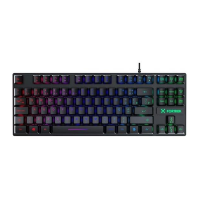 Teclado Gamer Multimidia Fortrek Fearless 80 TKL Preto  - 82998