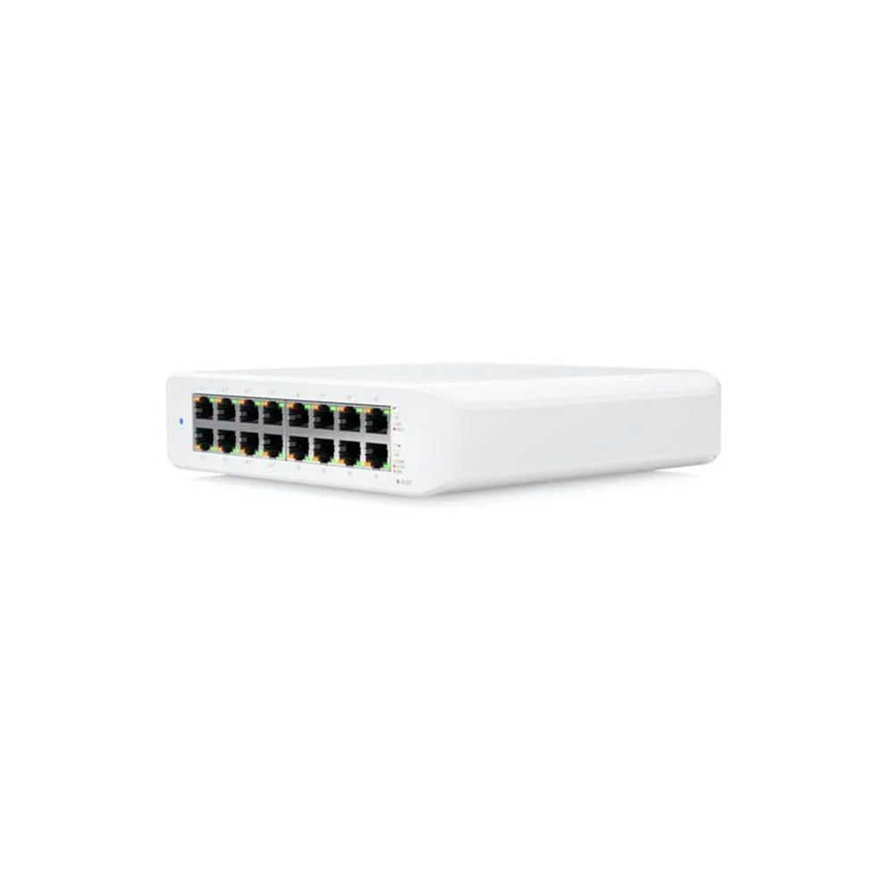 Switch 16 Portas (8 PoE+) Gigabit 10/100/1000 Unifi Gerenciavel - USW-Lite-16-PoE