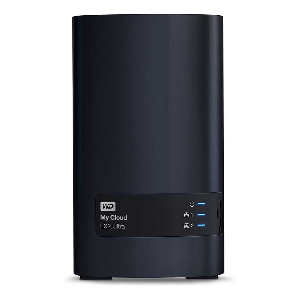 Storage Nas 2 Baias My Cloud EX2 WD Dual Core 1.3 Ghz 1Gb Ddr3 Western Digital - WDBVBZ0000NCH
