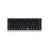 Teclado Gamer Mecânico Redragon Lakshmi Rainbow Preto Switch Preto - K606R (PT-BLACK)