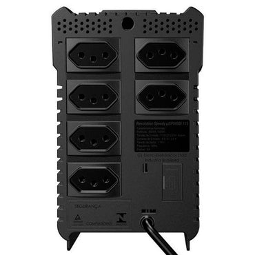 Estabilizador Revolution Speedy Sms 500va Bivolt Usp500bi Saída 115v 16620