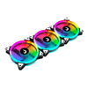 Kit 3x Cooler Fan  Rise Mode Energy ARGB  120mm  1650rpm + Controladora  - FN-02-RGB-5V