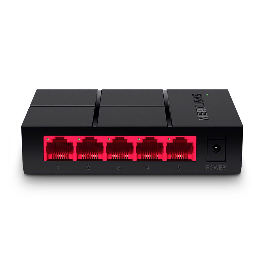 Switch 05 Portas Gigabit 10/100/1000 Mbps Mercusys - MS105G
