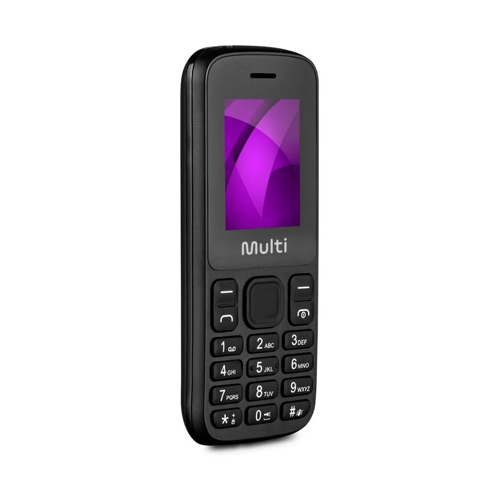 Telefone Celular Multi Up 1.7 Pols 256mb Preto Dual Chip - P9139