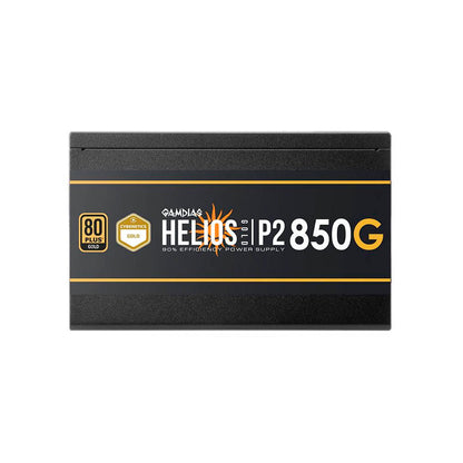 Fonte Real Atx 850w Gamdias Helios 80 Plus Gold PFC Ativo Pcie 5.0 Atx 3.0 - HELIOS P2-850G