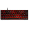 Teclado Gamer Mecanico PCYes Zot Outemu Brown Hotswap Abnt2 Led Vermelho Preto - PZOHBWV