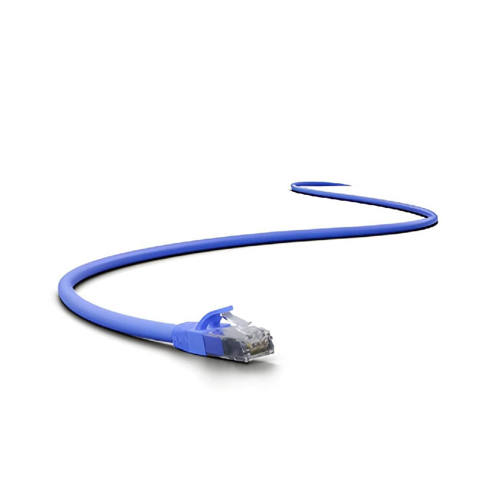 Patch Cord Cabo De Rede Impact Lan Cat5e Intelbras 1.5m Azul - 4830033