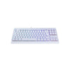 Teclado Gamer Mecânico Redragon Dark Avenger Lunar White RGB Branco - K568W-RGB - Switch Red