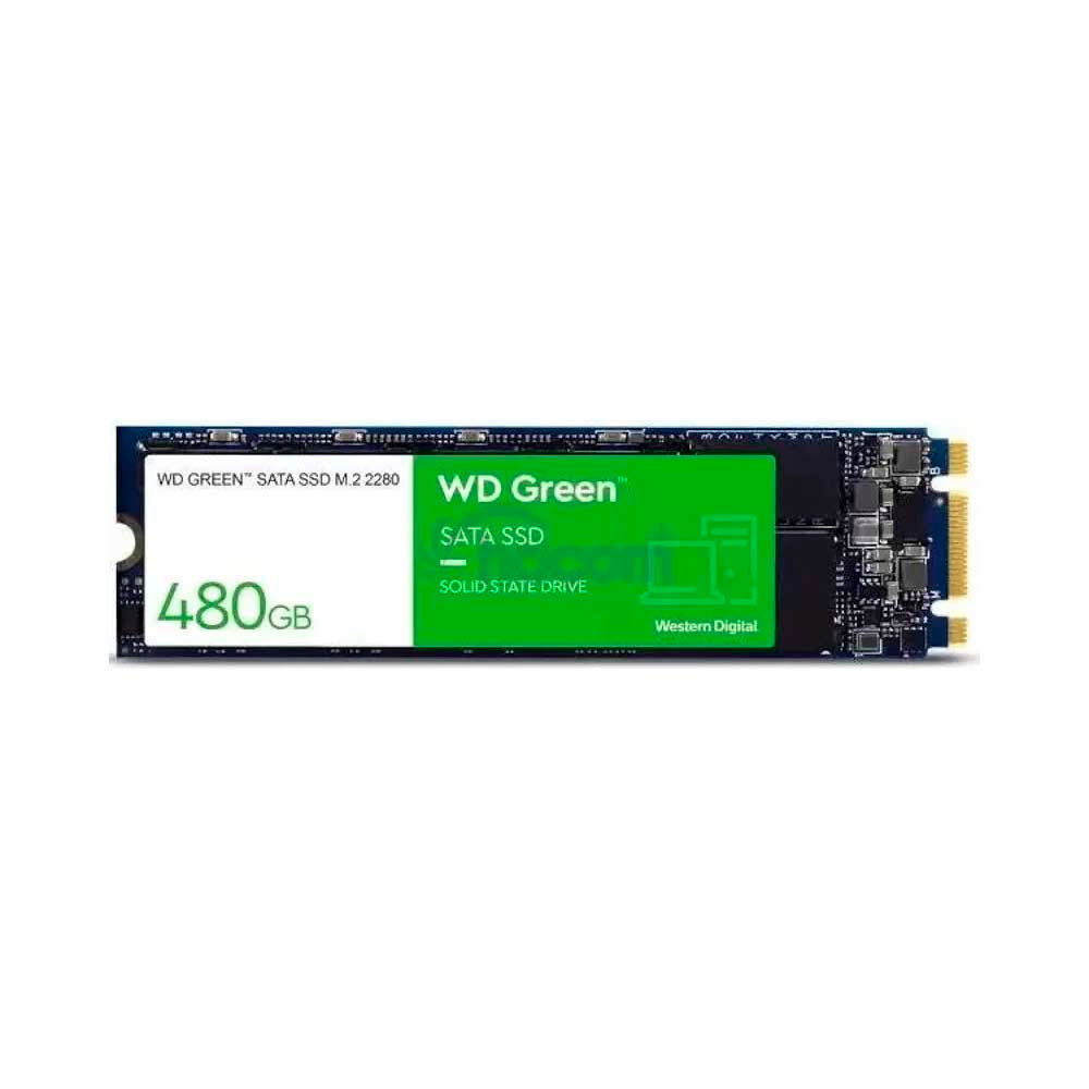 Ssd M.2 480gb Western Digital WD Green PC - WDS480G3G0B
