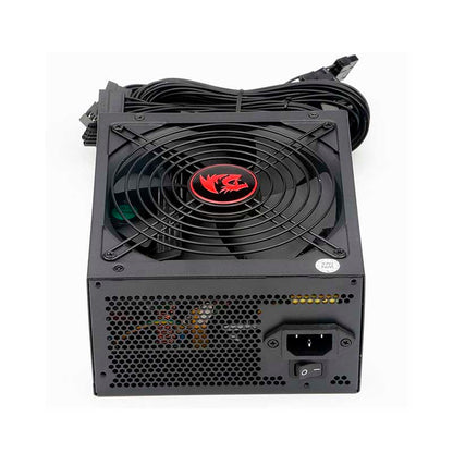 Fonte Real Atx Gamer 600w Redragon 80 Plus Bronze Pfc Ativo S/ Cabo Biv - GC-PS002-1