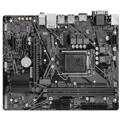 Placa Mae Gigabyte H410M H V2 Ultra Durable Lga 1200 Ddr4 2933mhz Hdmi M.2 Usb 3.2 (9a e 10a Geração)
