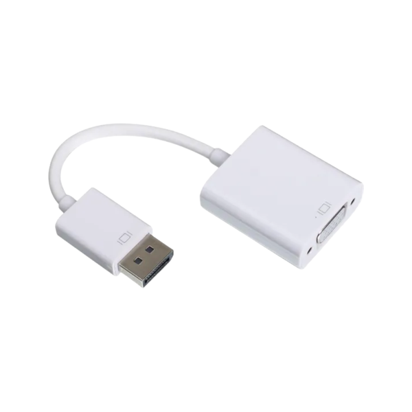 Adaptador Displayport Para VGA Storm 15cm Branco ADAP0044 - 63356