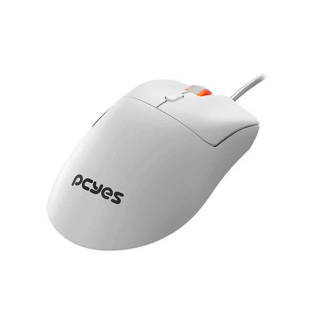 Mouse Gamer PCYes Hydrus White Ghost 6 Botões 12400dpi RGB Branco - PMGHWG