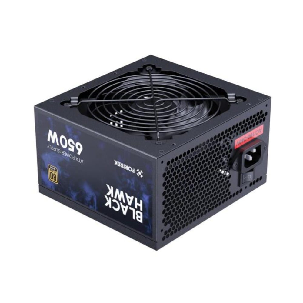 Fonte Gamer Fortrek ATX Black Hawk 650W C/ PFC Ativo - 83589