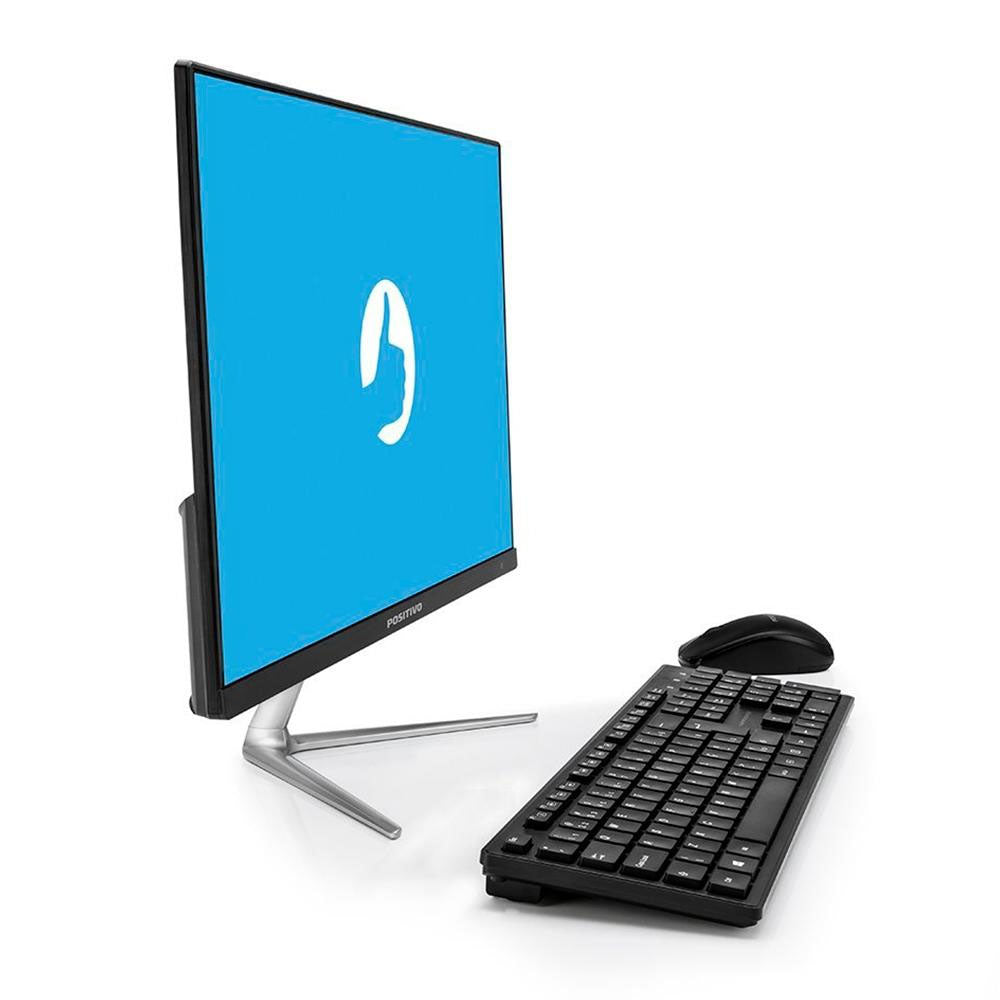 Computador All In One Positivo Union C4500A Intel Celeron 4gb 120Gb Ssd Tela 21,5" - 1702190
