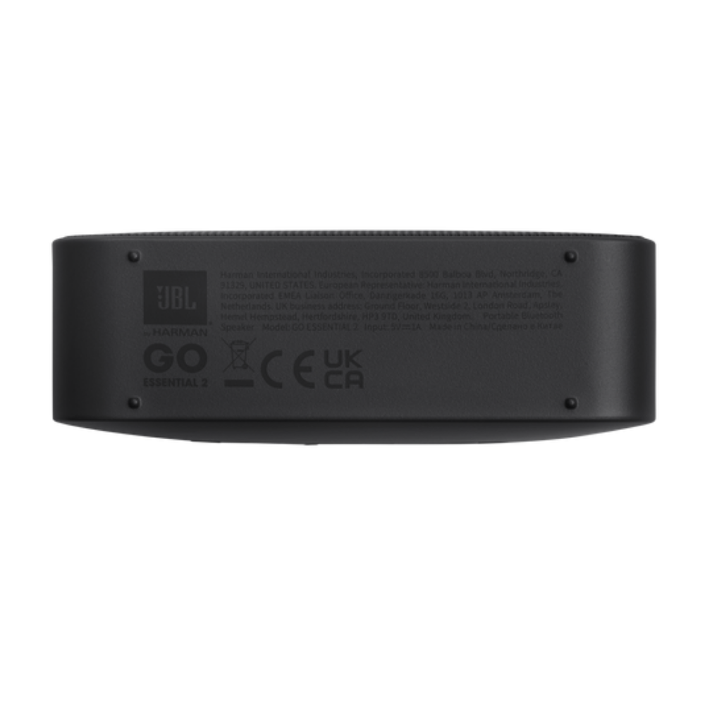 Caixa de Som Portátil Bluetooth JBL GO Essential 2 3.1W Preta - JBLGOES2BLKEU