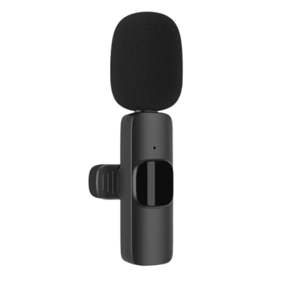 Microfone Sem Fio C/ 2 Microfones Wireless Lapela Tipo C K9