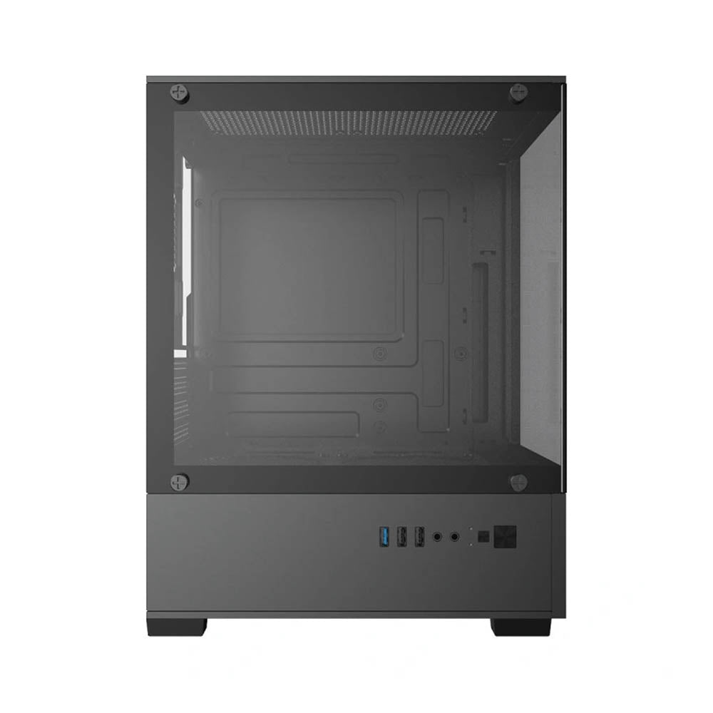 Gabinete Gamer Vinik G-Shield Mid Tower C/ Frente e Lateral em Vidro Temperado Preto - GGGSBKV2