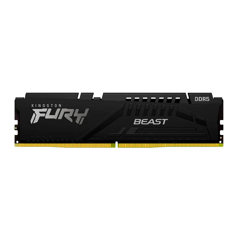Memoria Gamer Ddr5 16gb 4800mhz Kingston Fury Beast Black CL38 - KF548C38BB-16