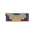 Teclado Gamer Mecânico Redragon Fizz Laranja / Cinza / Preto RGB Switch Marrom - K617RGB-OG GY BK