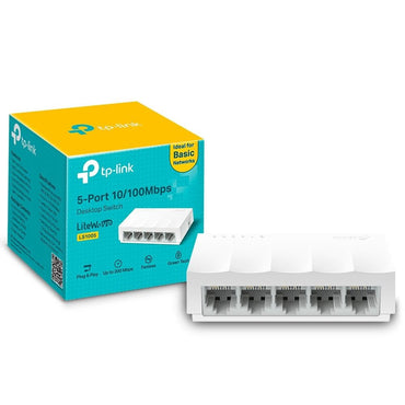 Switch 05 Portas Fast Ethernet 10/100Mbps Tp-Link - Ls1005 Truedata