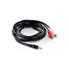 Cabo de Áudio RCA Macho Para P2 3.5mm 2m PcYes - P2R35-2