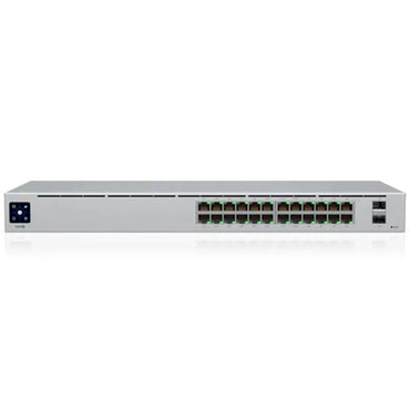 Switch 24 Portas (16 PoE+) Gigabit 10/100/1000 + 02 Sfp Ubiquiti Unifi Gerenciavel - USW-24-POE