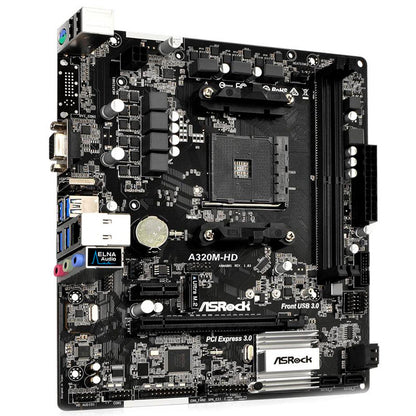 Placa Mae AMD ASRock A320M-HD DDR4 Socket AM4