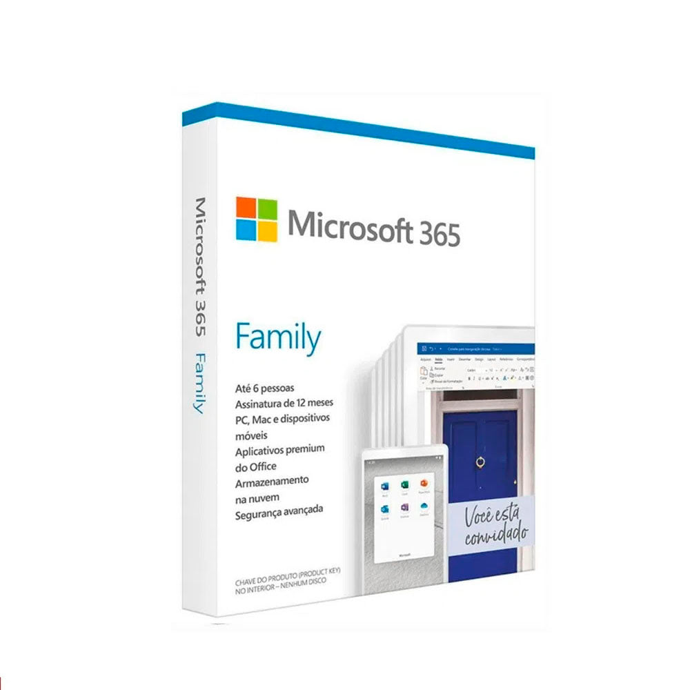 Software Microsoft Office 365 Home Brl Download 6 Ativacoes - 6gq-01178
