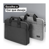 Maleta para Notebook 14 15 15.6 16 17 " HWJ Cinza