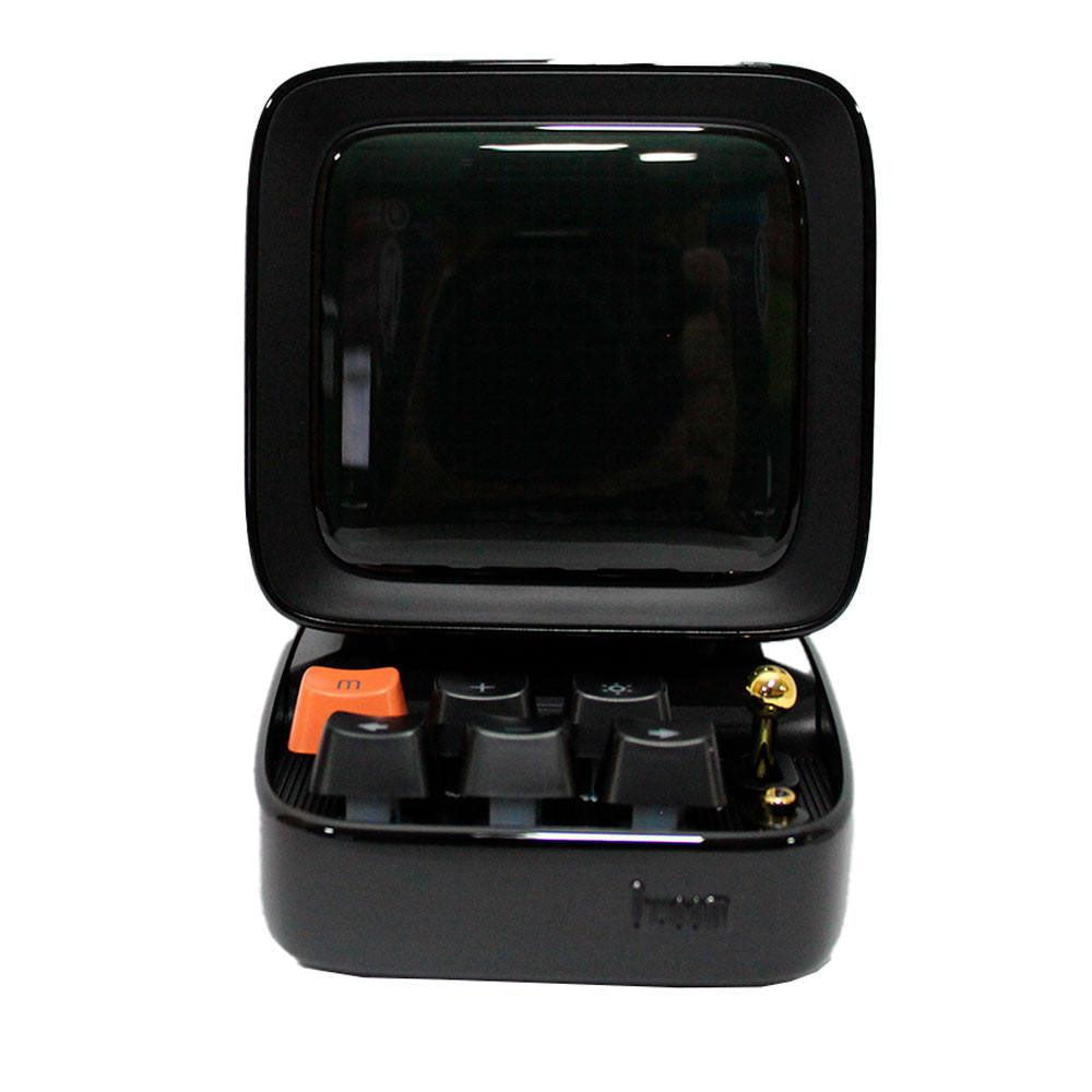 Caixa de Som Portátil Bluetooth Divoom DitooPro 15W Preto C/Interações Visuais
