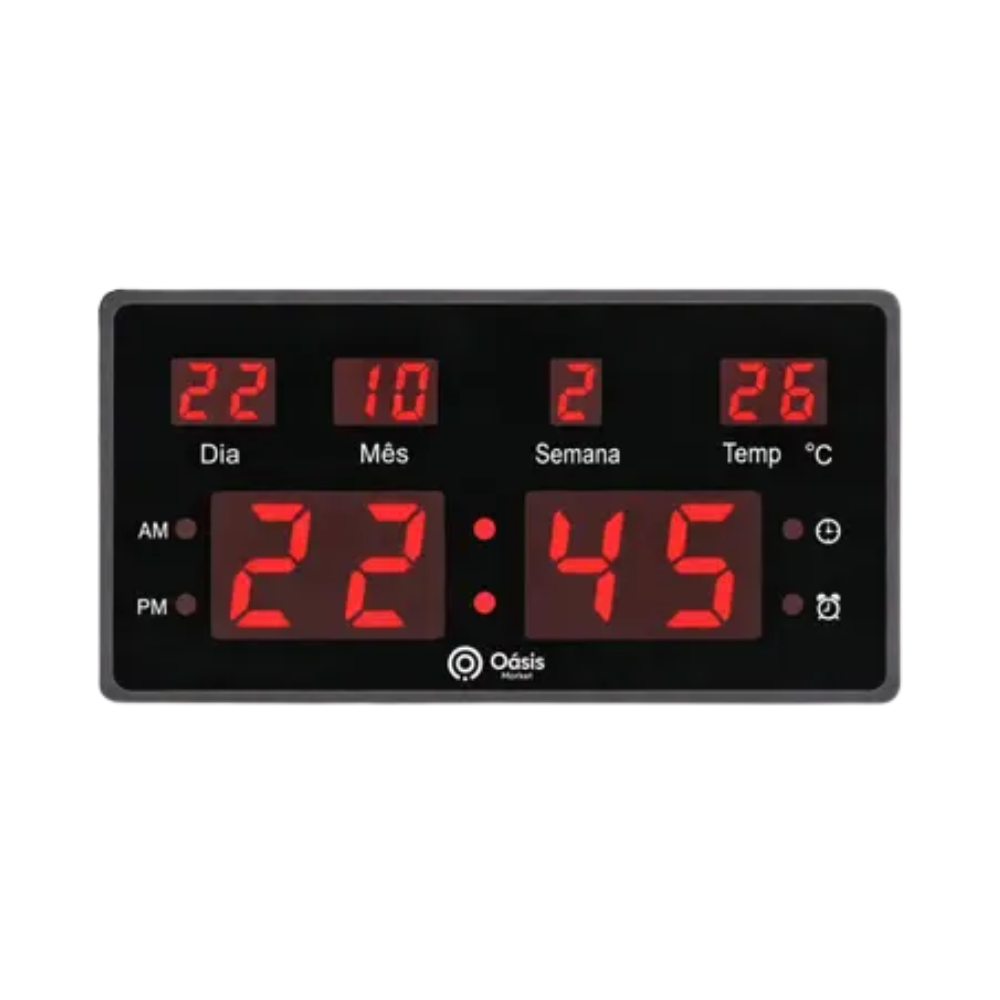 Relogio Digital de Parede - OIH-6204